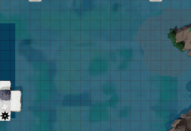 Map of The Exit with every puzzle entrance numbered