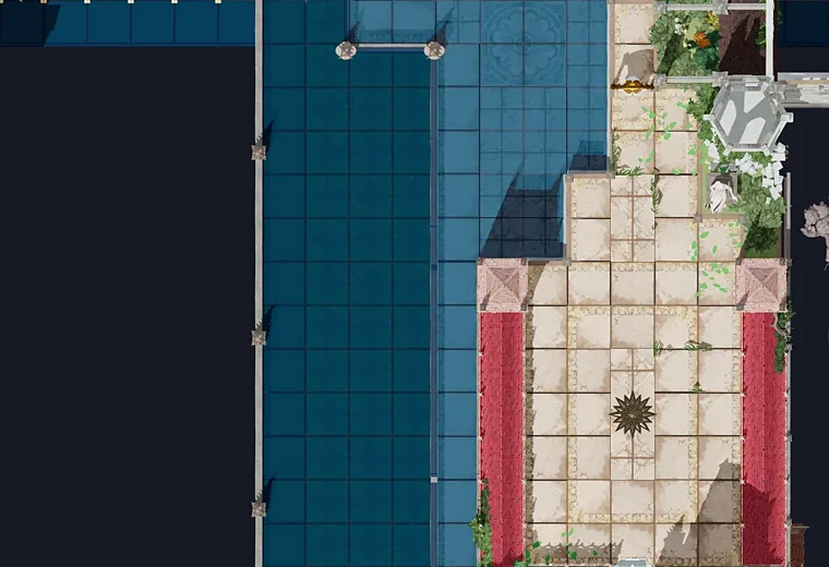Map of Top of the World with every puzzle entrance numbered