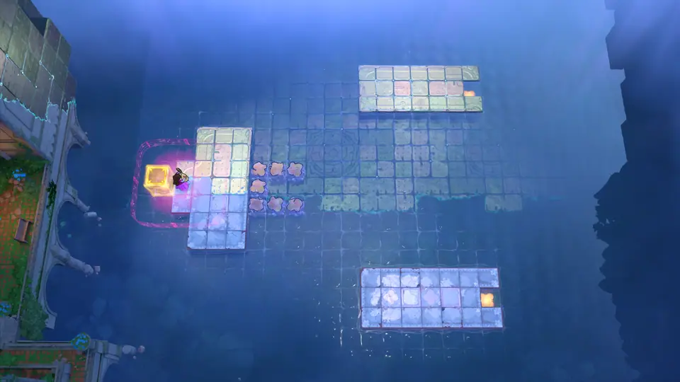 Bard and Water puzzle 1 in game