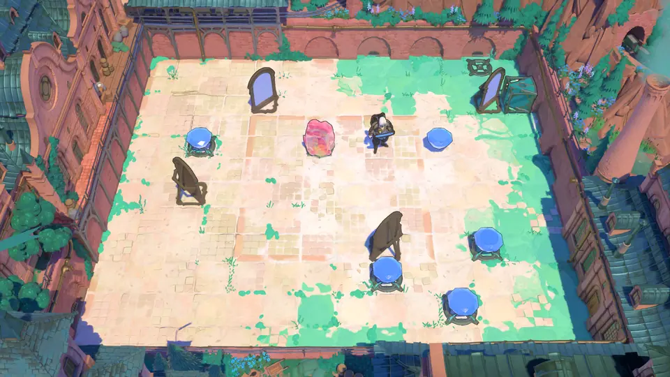 Beams, Mirrorably puzzle 2 in game