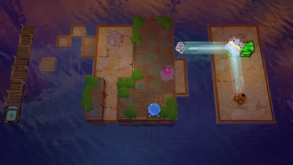 Beams, Mirrorably puzzle 5 in game