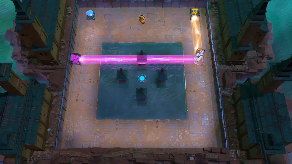 Beams, Mirrorably puzzle 7 in game