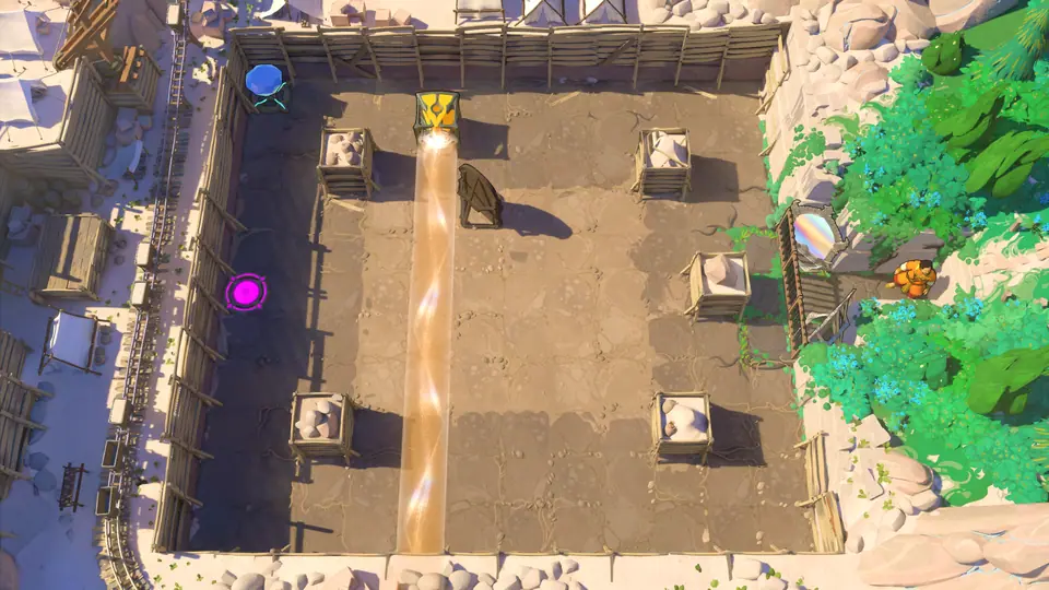 Beams Reflected puzzle 2 in game