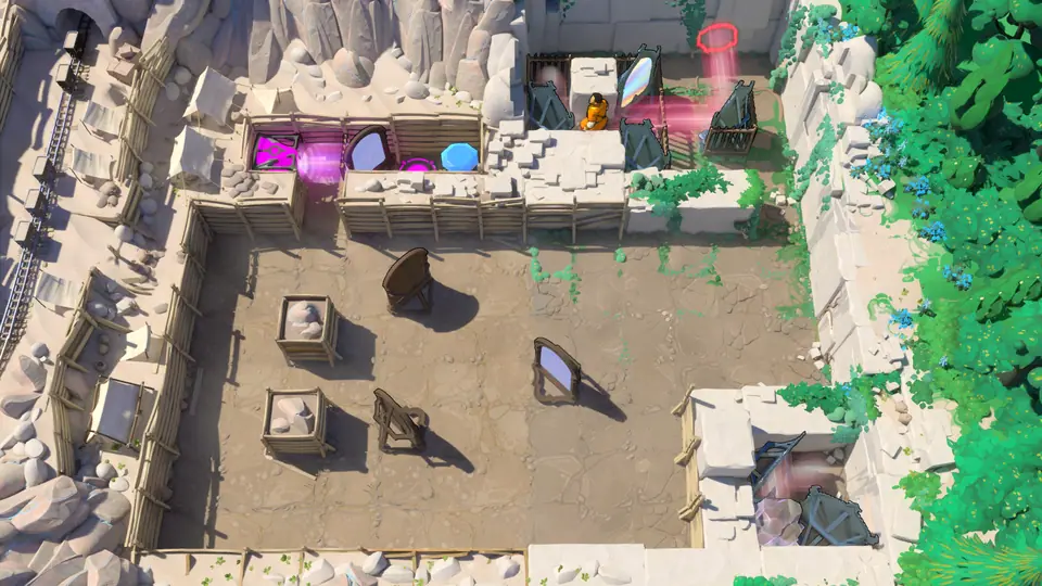 Beams Reflected puzzle 3 in game