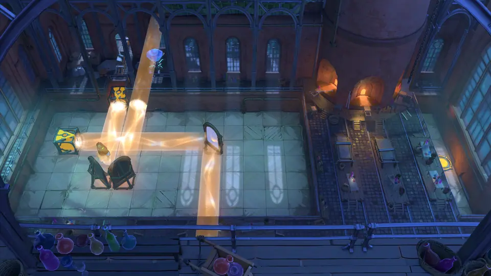 Beams Reflected puzzle 6 in game