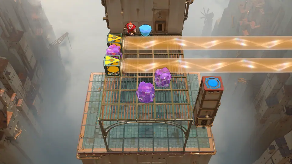Double Beam Falling puzzle 14 in game