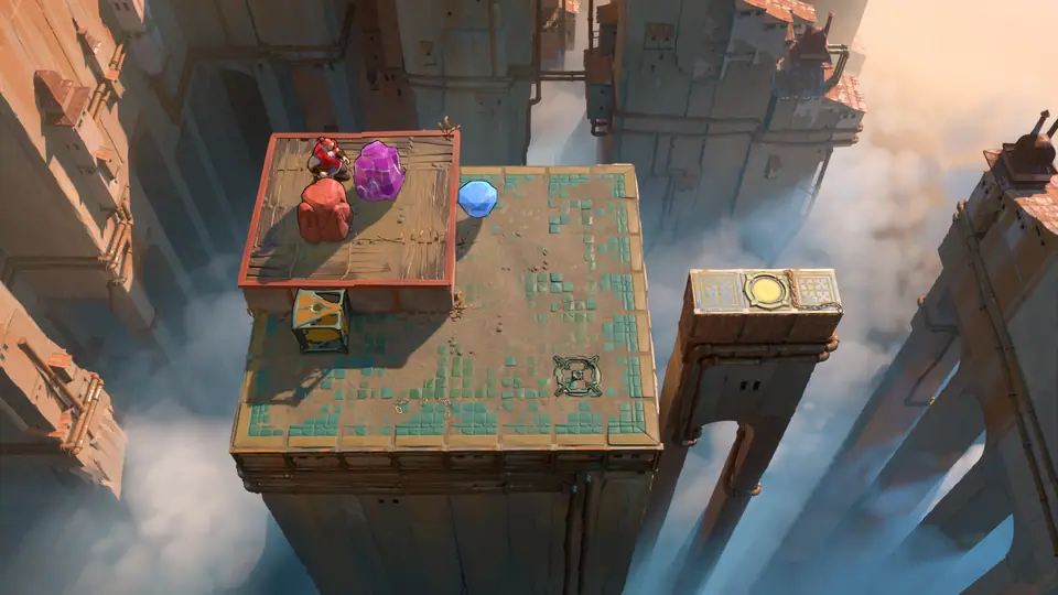 Double Beam Falling puzzle 16 in game