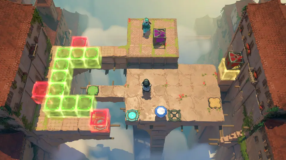 Elevators puzzle 1 in game