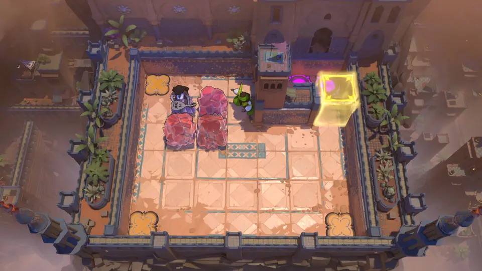 Heroes 3: Bard, Druid puzzle 10 in game
