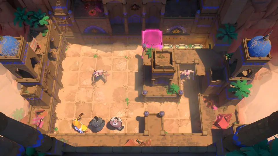 Heroes 3: Bard, Druid puzzle 17 in game