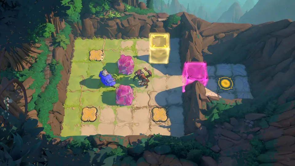 Heroes 3: Bard, Druid puzzle 27 in game