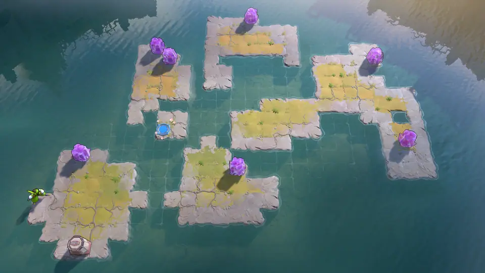 Heroes and Artifacts puzzle 1 in game