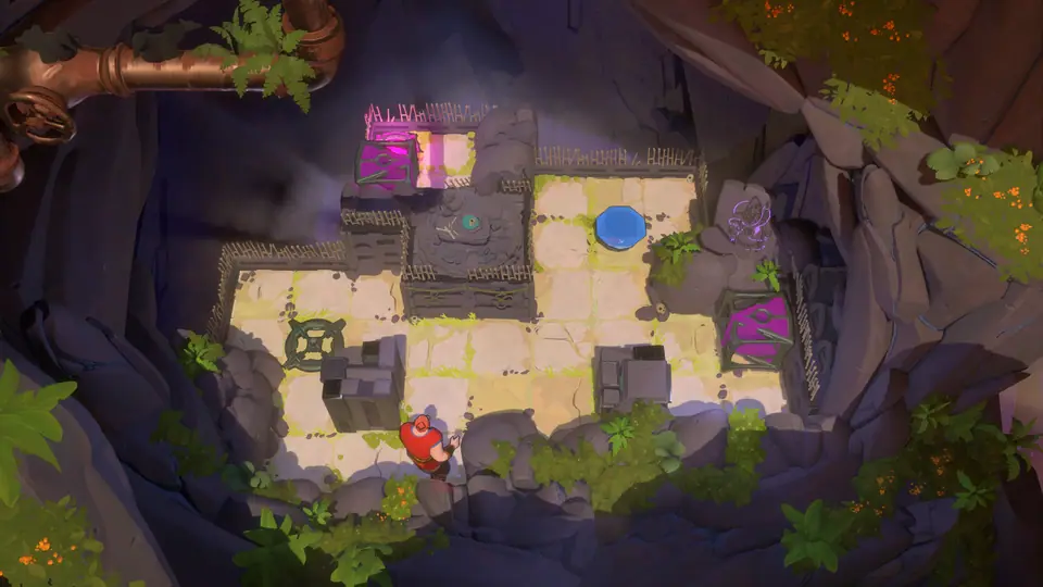 Heroes and Light puzzle 1 in game