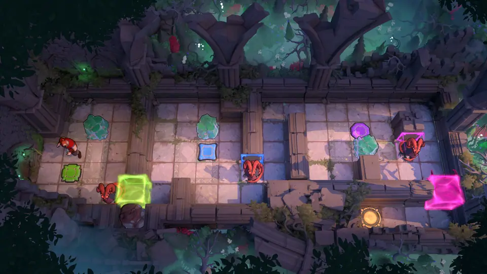 Heroes and Light puzzle 35 in game