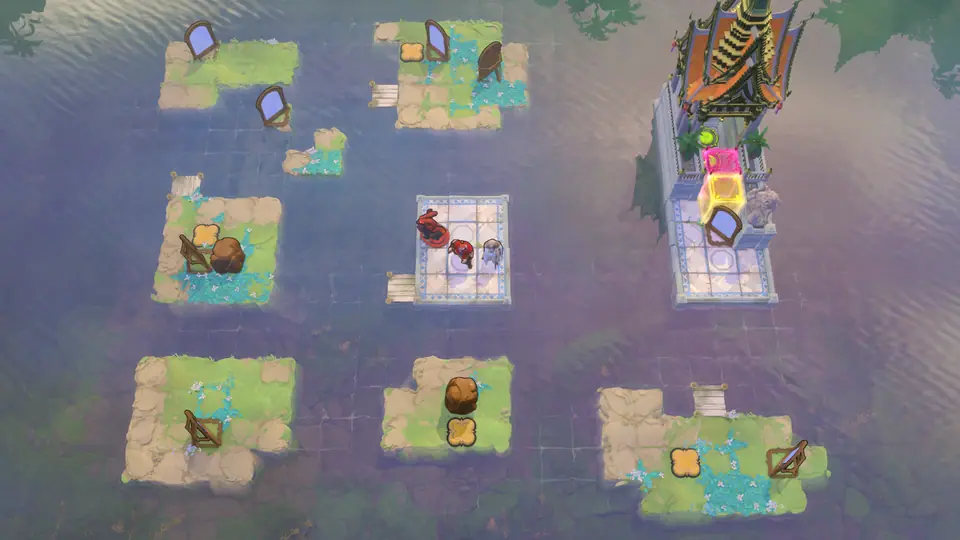Heroes and Mirrors puzzle 10 in game