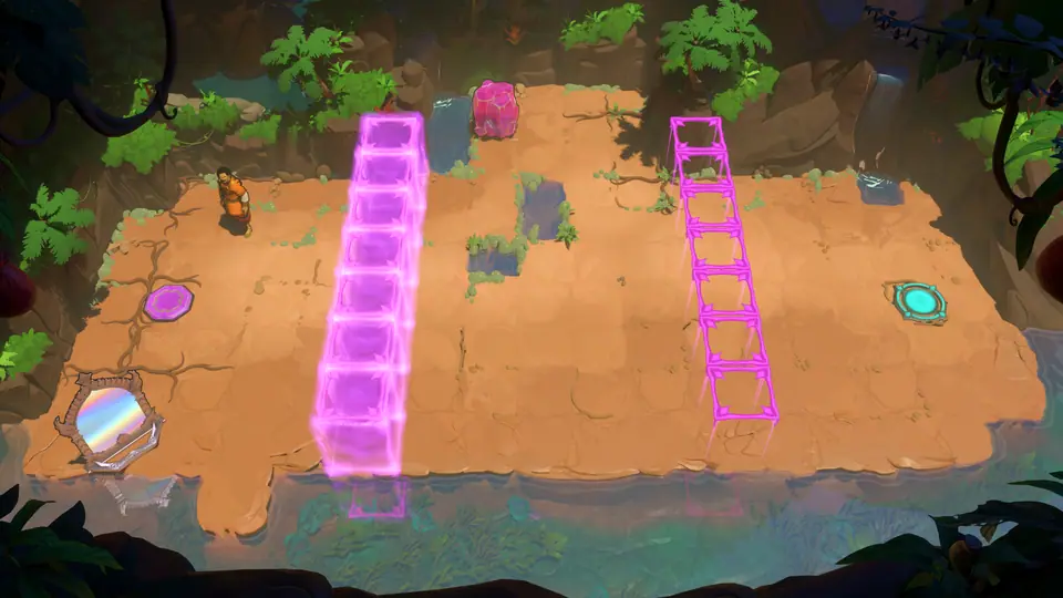 Heroes and Mirrors puzzle 12 in game