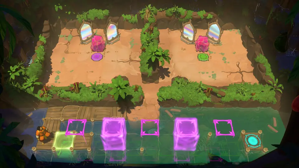 Heroes and Mirrors puzzle 13 in game