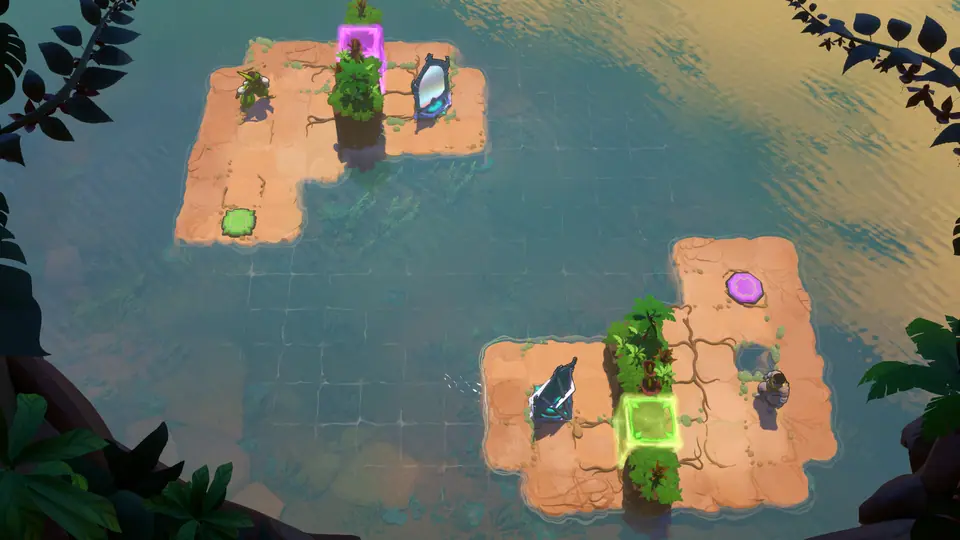 Heroes and Mirrors puzzle 14 in game