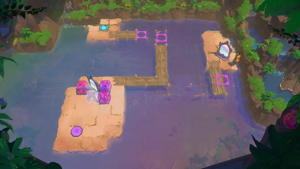 Heroes and Mirrors puzzle 16 in game