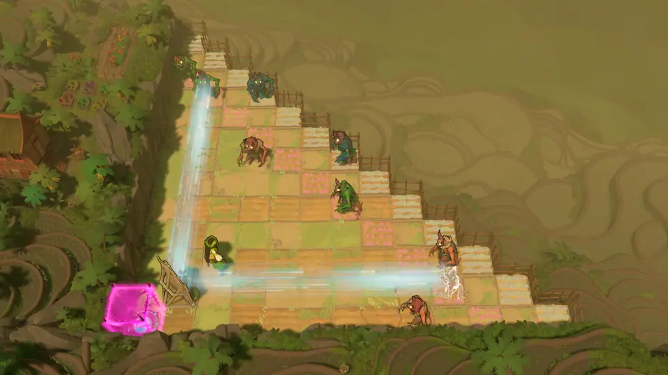 Heroes and Mirrors puzzle 19 in game