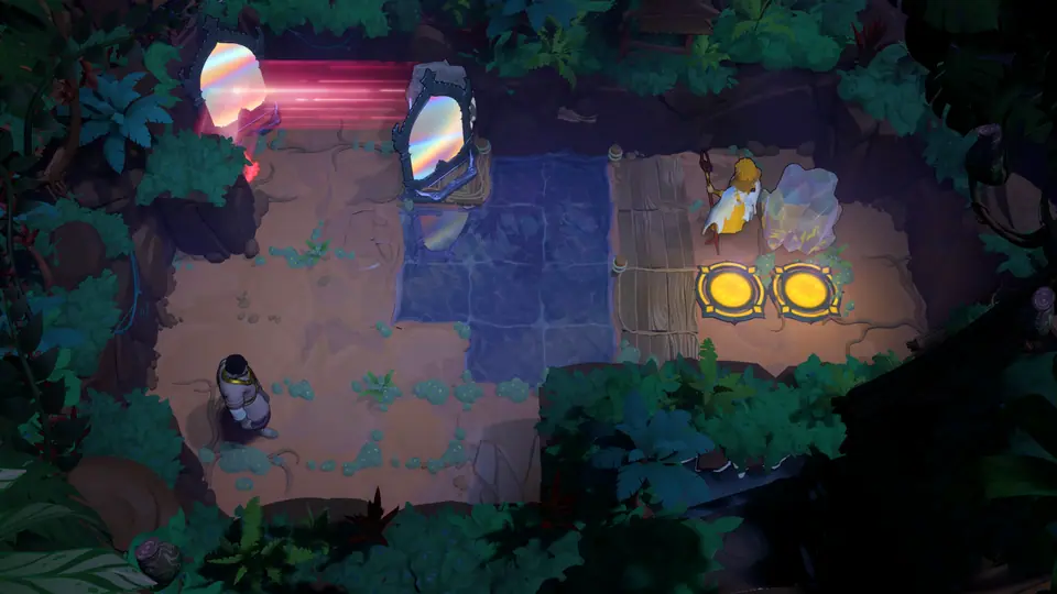 Heroes and Mirrors puzzle 2 in game