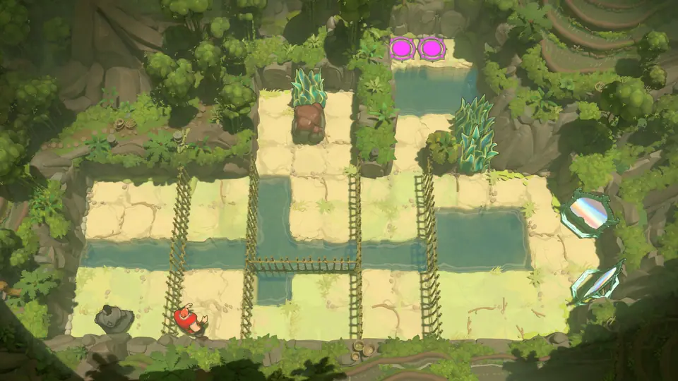 Heroes and Mirrors puzzle 20 in game