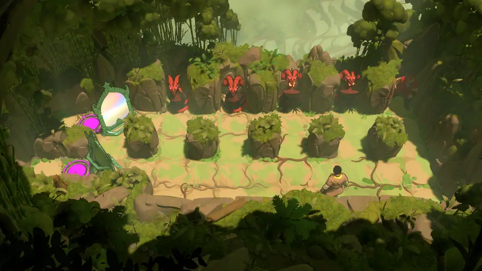 Heroes and Mirrors puzzle 21 in game
