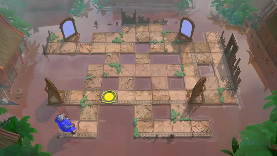 Heroes and Mirrors puzzle 22 in game