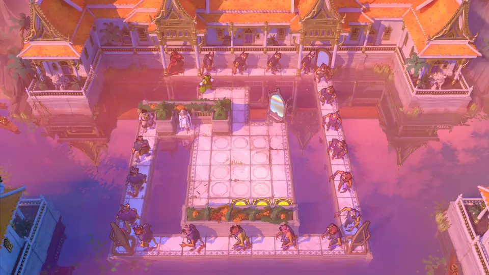 Heroes and Mirrors puzzle 29 in game