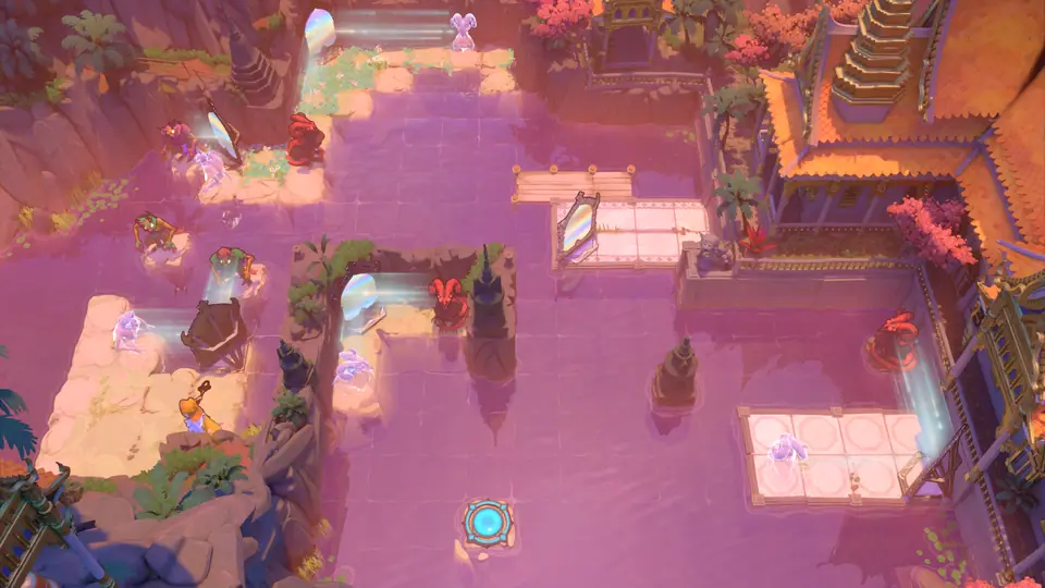 Heroes and Mirrors puzzle 6 in game