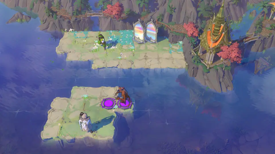 Heroes and Mirrors puzzle 7 in game