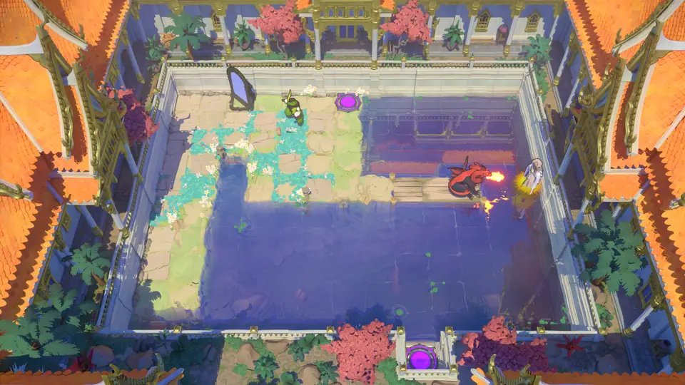 Heroes and Mirrors puzzle 9 in game