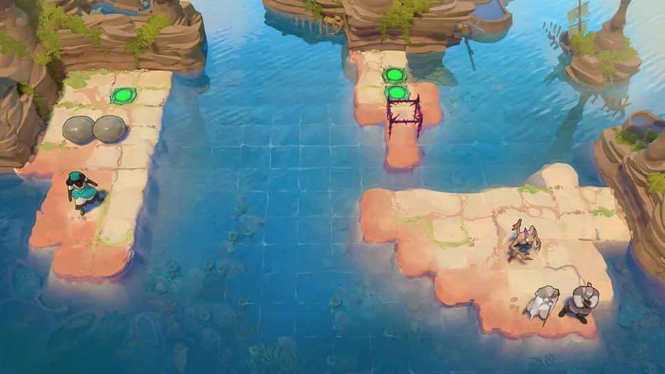 Heroes and Stones, East puzzle 20 in game