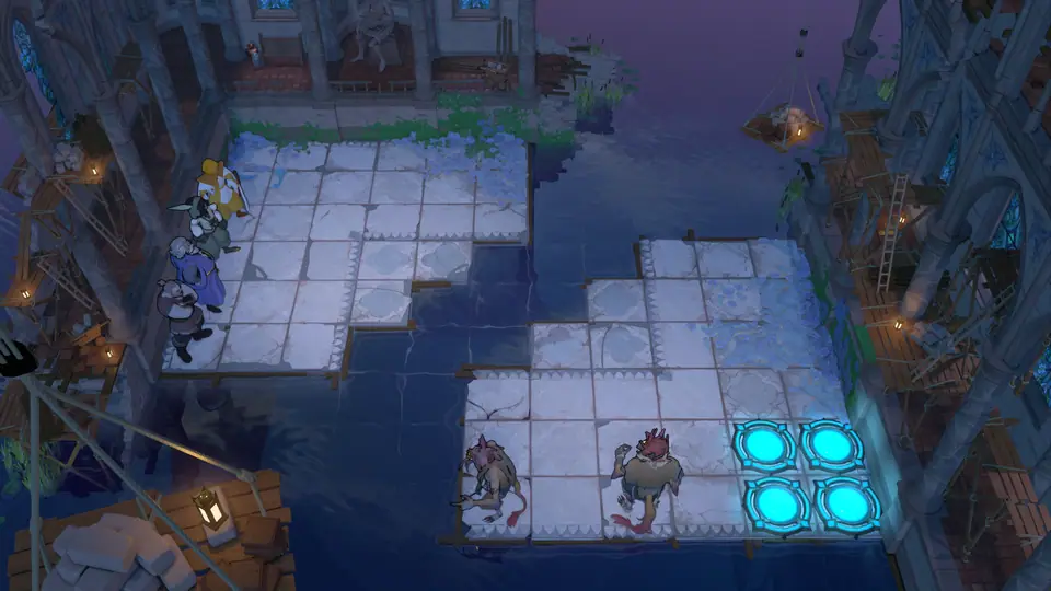 Heroes and Water puzzle 11 in game