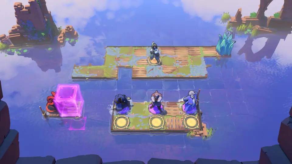 Heroes and Water puzzle 20 in game
