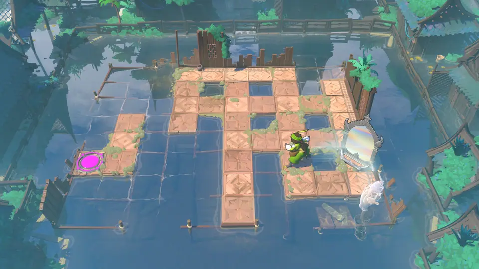 Heroes and Water puzzle 34 in game