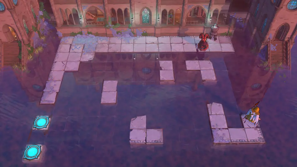 Heroes and Water puzzle 4 in game