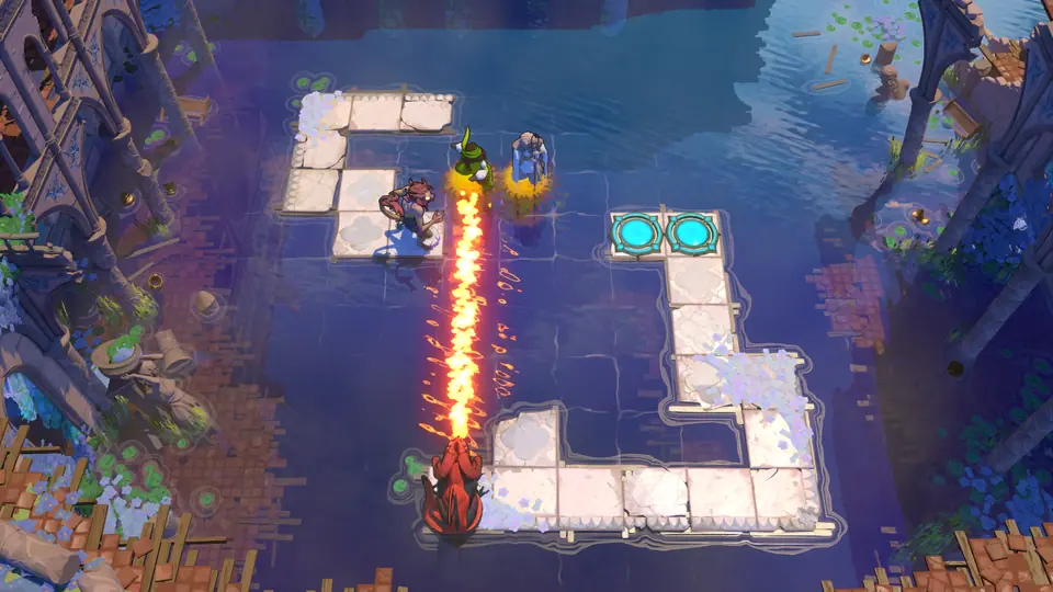 Heroes and Water puzzle 8 in game