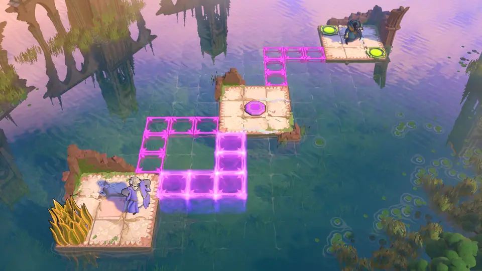 Heroes and Water, North puzzle 3 in game