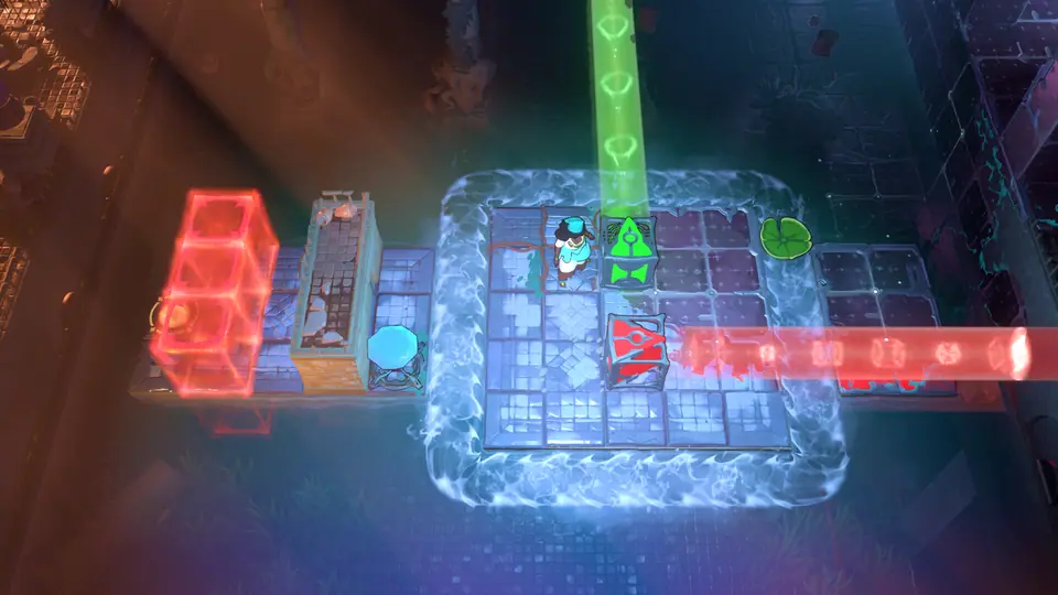 Lily Beam Rotation puzzle 2 in game