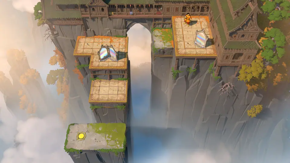 Mirror Falling puzzle 2 in game