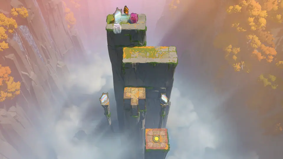 Mirror Falling puzzle 3 in game