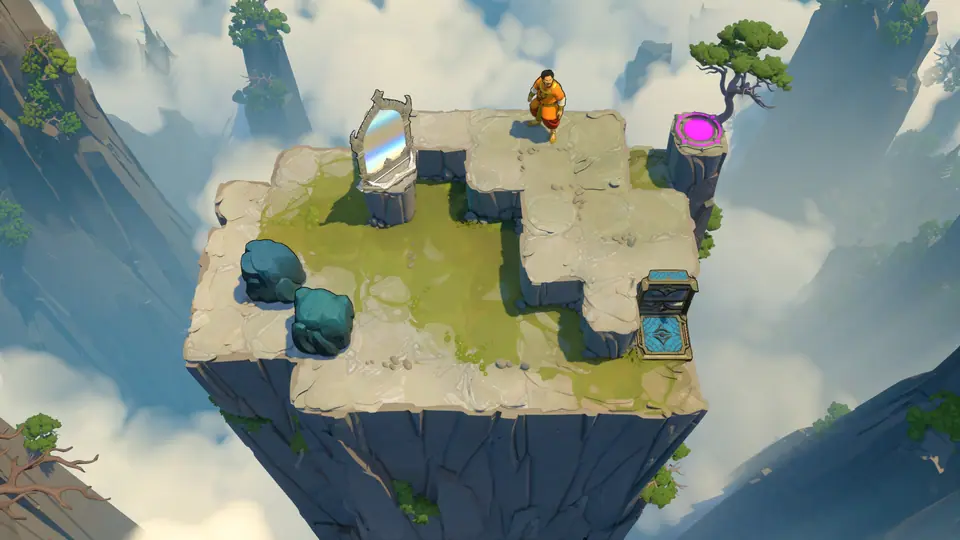 Mirror Falling puzzle 4 in game