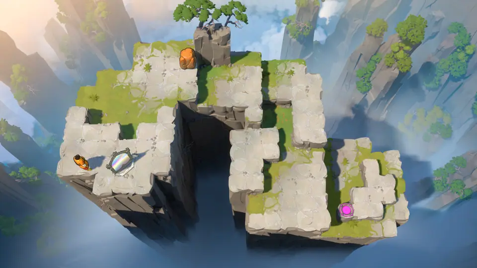 Mirror Falling puzzle 5 in game