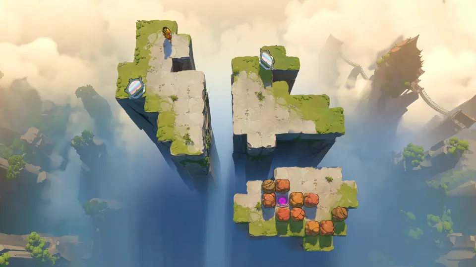 Mirror Falling puzzle 6 in game
