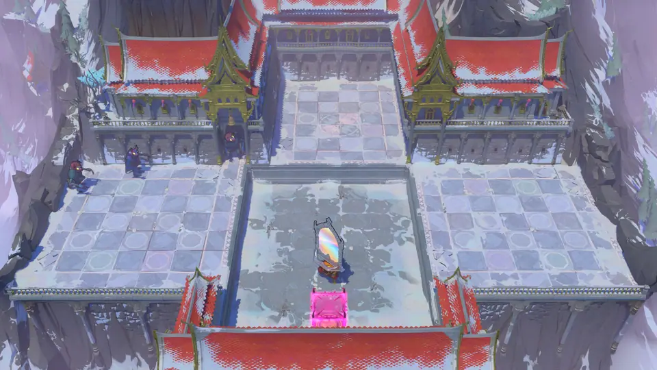 Mirror on Head puzzle 2 in game