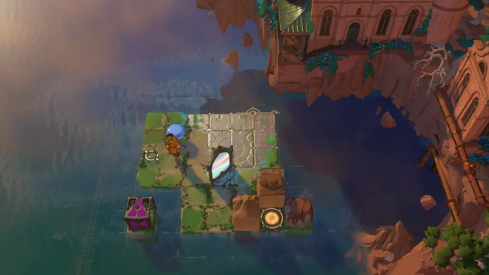 Mirrors and Artifacts puzzle 5 in game