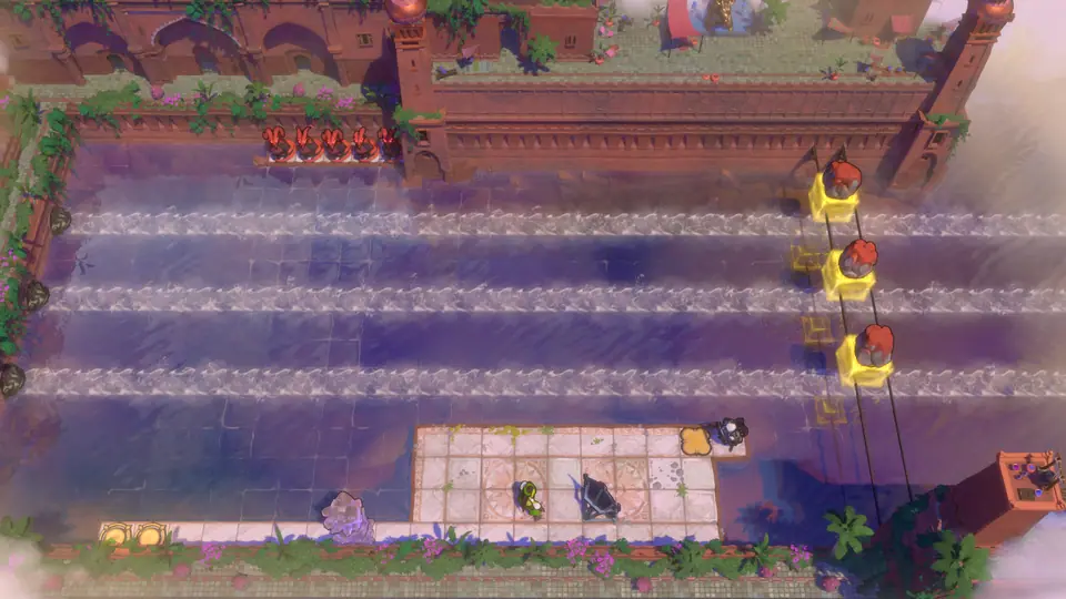 Mirrors and Rivers puzzle 10 in game