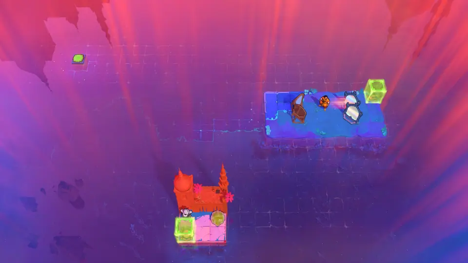 Mirrors and Rivers puzzle 12 in game