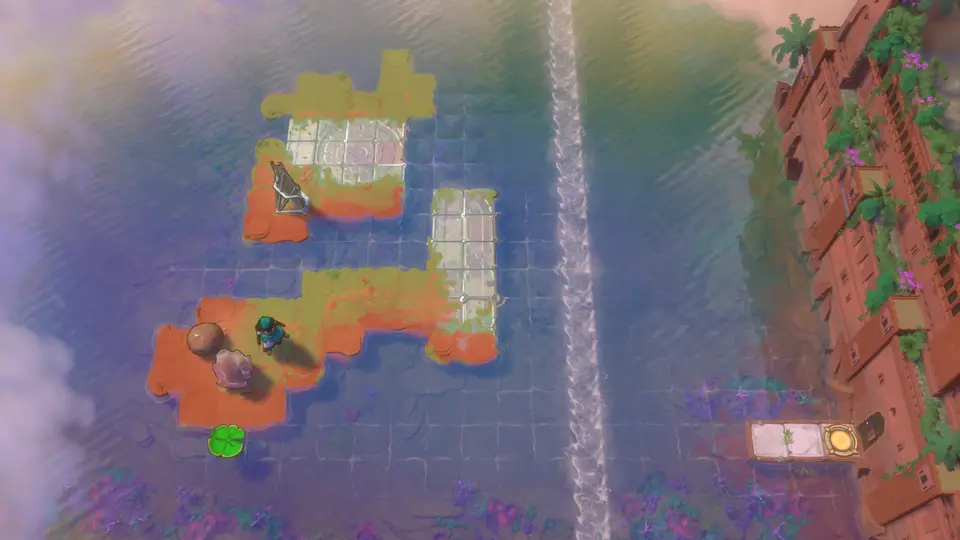 Mirrors and Rivers puzzle 9 in game